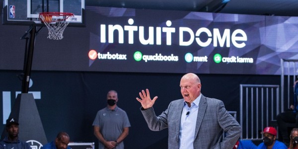 名记：Aspiration曾出价11亿为快船新球馆冠名 几乎是Intuit的2倍