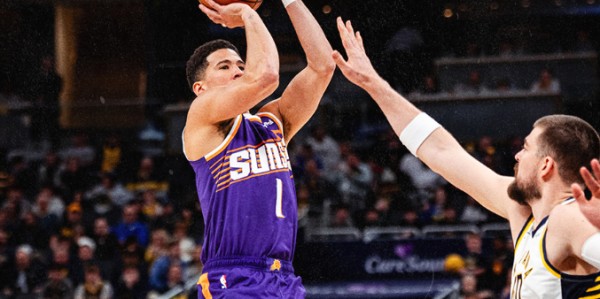 开云赛事-祖巴茨首秀8+6！太阳送步行者11连败 布克43+7+5总分超马里昂